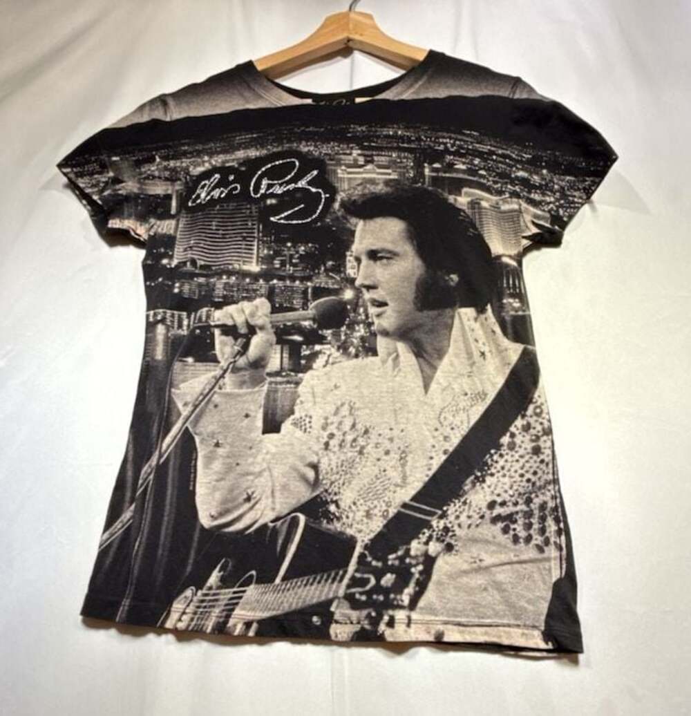 Elvis Presley Las Vegas Vintage Graphic T-Shirt